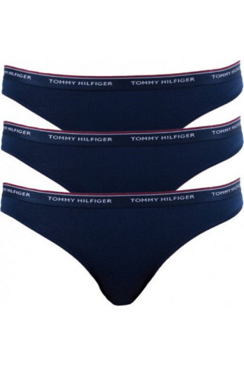 TOMMY HILFIGER Γυναικείο Κυλοτάκι Bikini 3pack UW0W00043-416, ΜΠΛΕ